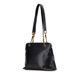 Caviar Front Pocket Chain Tote